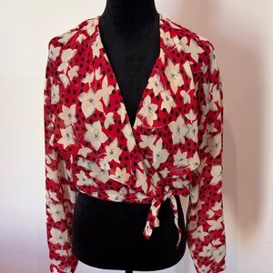 Vintage Cacharel Wrap Blouse